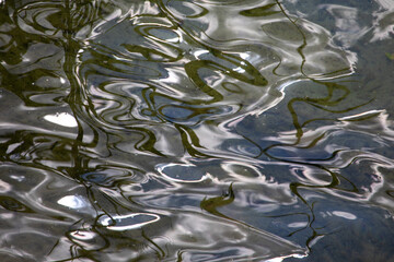 Water surface reflections