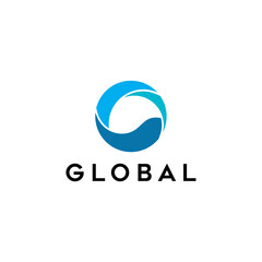Global Energy Power logo design reflects innovation and sustainability in renewable energy solutions, represented as an editable vector brand identity.