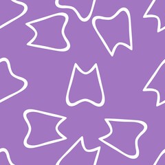 Medicine seamless teeth pattern for wrapping paper and fabrics and linens