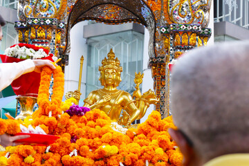 Erawan shrine Bangkok city, Thailand