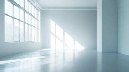 Obraz premium Product showcase spotlight background. Clean photographer studio.