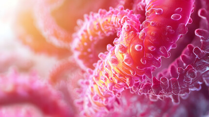 Close-up of a healthy stomach, symbolizing optimal digestion and digestive system care AI Generated