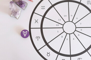 Neptuno en Aries. Horóscopo y predicciones. Carta astral y zodíaco.  © Evangelina
