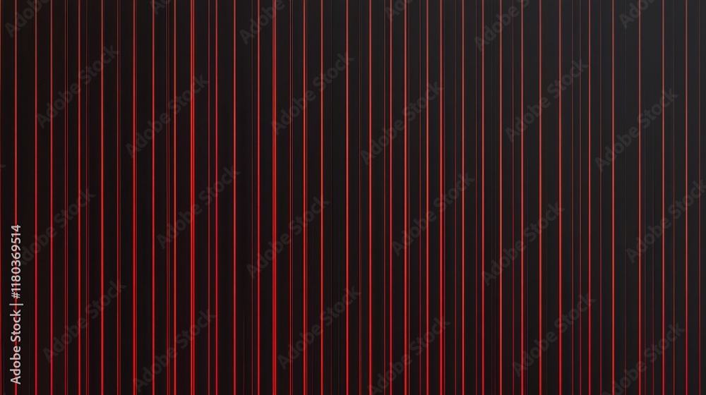 Wall mural modern and minimalist heart pattern background with red heart lines. printable container background 