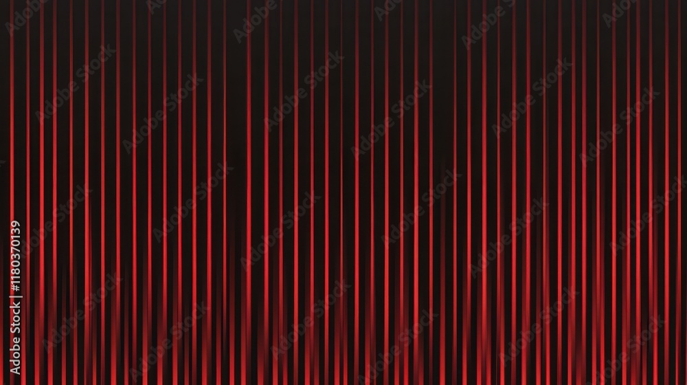 Wall mural modern and minimalist heart pattern background with red heart lines. printable container background 