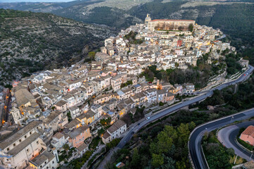 Ragusa Ibla al tramonto