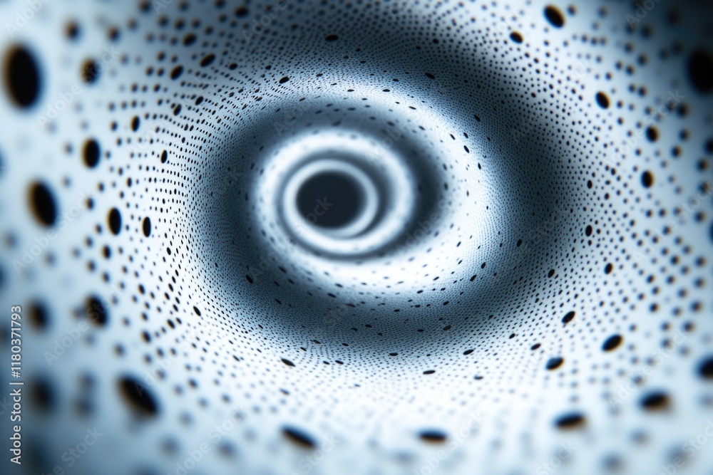 Poster A detailed shot of a round shape with smooth surface, suitable for use in various contexts