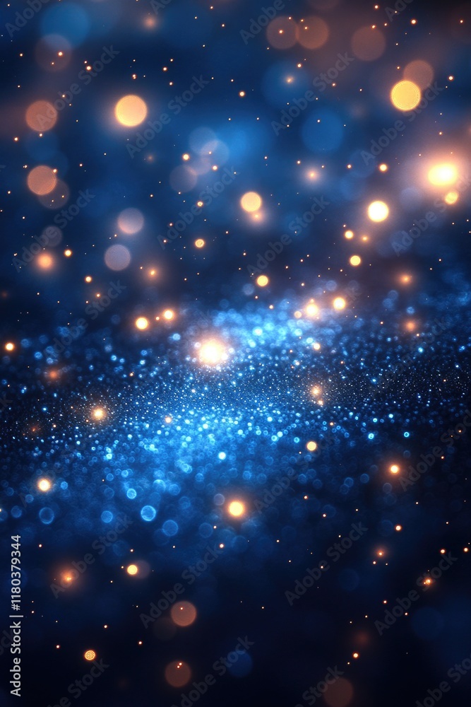 Poster a blurred image of colorful lights, useful for background or abstract designs