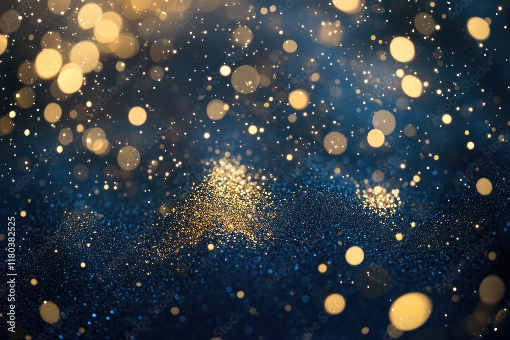 Poster A blurred background with lights is captured in this close-up image