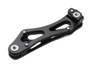 Mountain Bike Seat Clamp for Secure Adjustments - Isolated on White Background