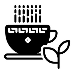 Calendar icon, glyph icon style