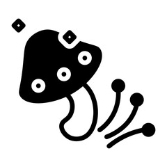 University icon, glyph icon style