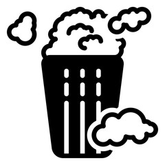 Open Book icon, glyph icon style