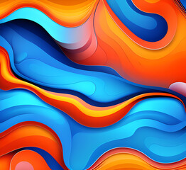 Blue tech lines universal background simple science and technology business line technology background.background vortex and use it as your wallpaper, posters and banners.Generative AI	