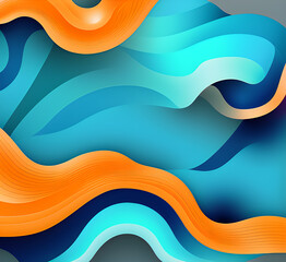 Blue tech lines universal background simple science and technology business line technology background.background vortex and use it as your wallpaper, posters and banners.Generative AI	