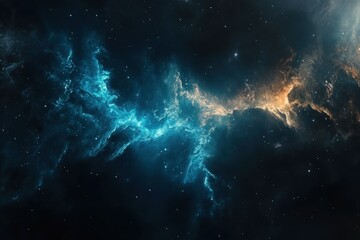 Fototapeta premium Cosmic Nebula in Deep Space