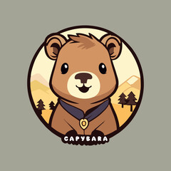 capybara vector design