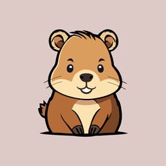 illustration of copybara vector