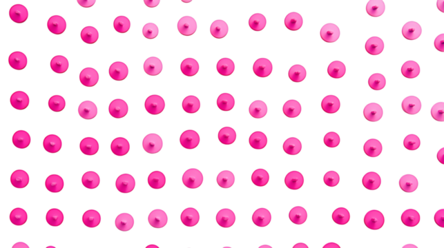 abstract background with pink  dots isolated on white background texture pattern