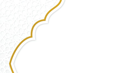 islamic background minimalist elegant style arabic pattern ornament