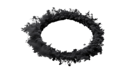 Smoke ring transparent background
