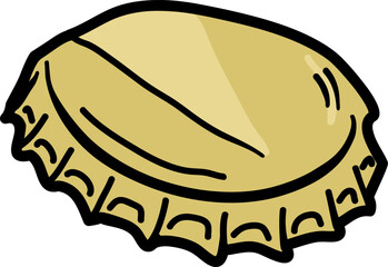 Used Glass Bottle Lid