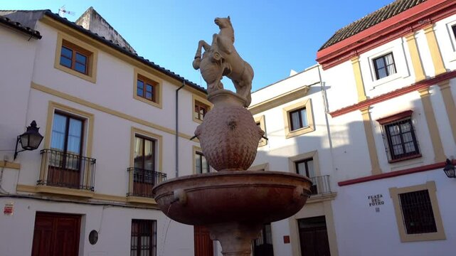 Plaza del Potrol in Cordoba, Andalusia, Spain
