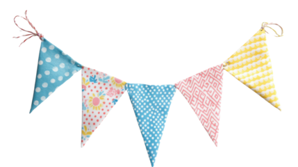 Party flags transparent background