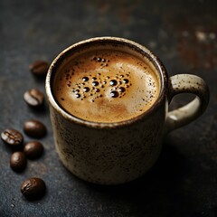 Espresso: Dark Roast Coffee Beans Brew