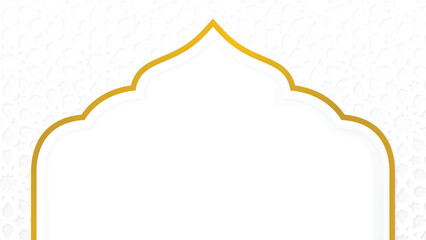 islamic background minimalist elegant style arabic pattern ornament