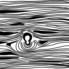 Wood Texture Lined Doodle