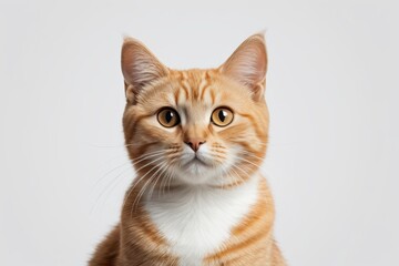 Obraz premium there is a cat that is sitting down looking at the camera