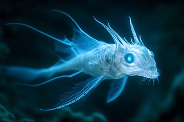 Glowing Deep Sea Fish