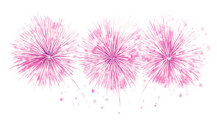 Fireworks transparent background