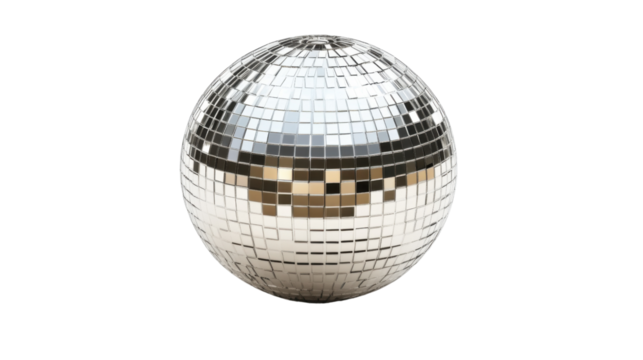 Disco ball transparent background