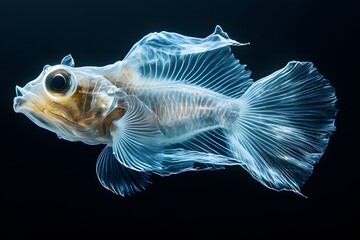Fototapeta premium Transparent Fish with Big Eyes