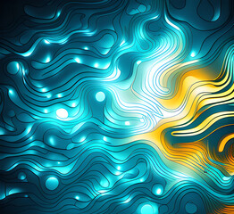 Blue tech lines universal background simple science and technology business line technology background.background vortex and use it as your wallpaper, posters and banners.Generative AI	