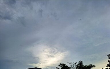clouds in the sky