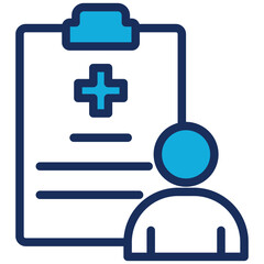 Obraz premium Medical Report Icon
