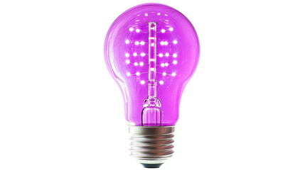 Fototapeta premium Light bulb transparent background