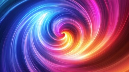 Obraz premium Vibrant Swirling Colors Abstract Background