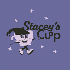 Coffee Shop Logo & Character