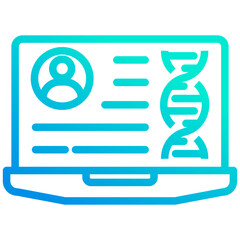 Genetic Data Icon