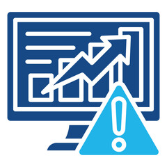 Monitoring Icon Element For Design