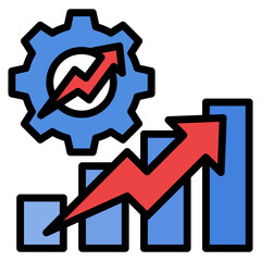 Statistics Icon Element For Design