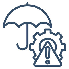 Mitigation Icon Element For Design