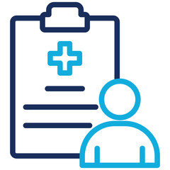 Obraz premium Medical Report Icon