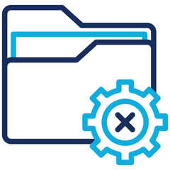 Obraz premium Restriction Of Processing Icon