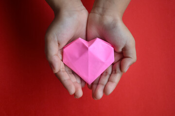 Obraz premium heart in hand