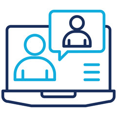 Online Communication Icon